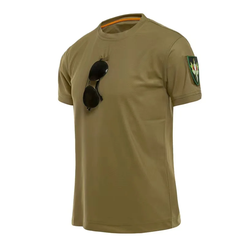 Taktisches Cargo Quick Dry Combat T-Shirt Herren Militär Armee Pullover Outdoor Jagd Camping Klettern Trekking Wandern Shirts – Detail 12
