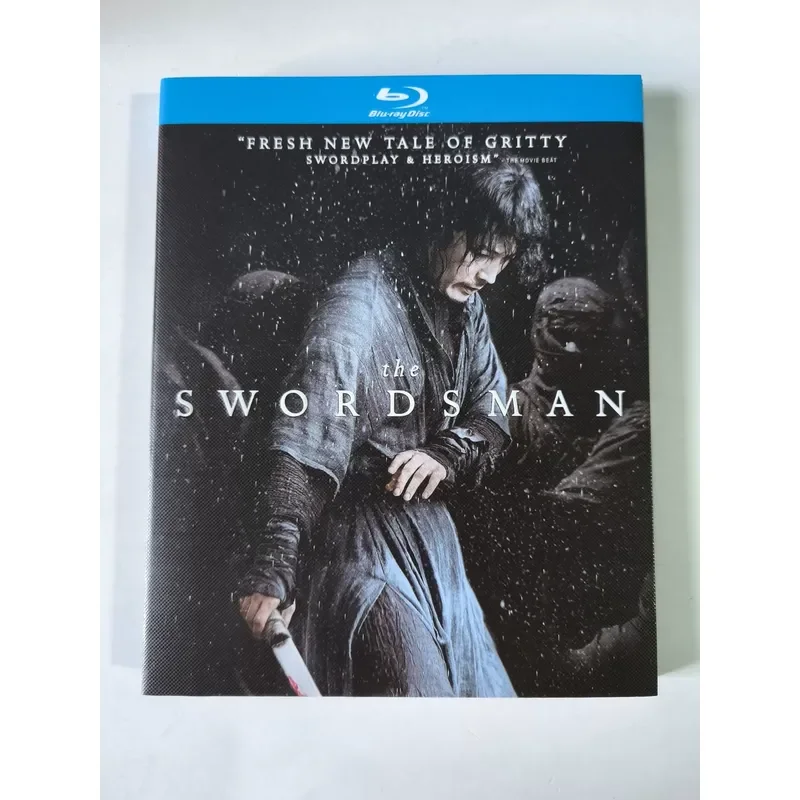 Blu-ray movie disc Korean action film Swordsman real shot boxed well preserved all included
