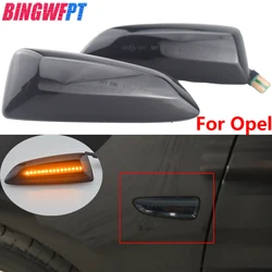 Sequential Blinker LED Side Marker Light For Opel Zafira Tourer Insignia Grandland Crossland Astra J K Indicator Repeater Lamp