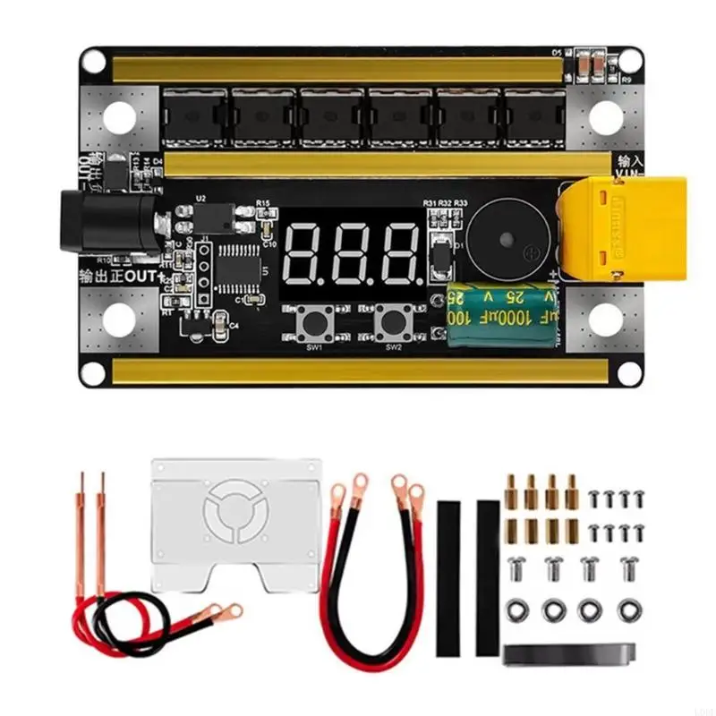 

Spots Welding Machine Control Board Spots Welder Set for Nickel Sheet 18650 Lithium Battery Welding Electronic Repair
