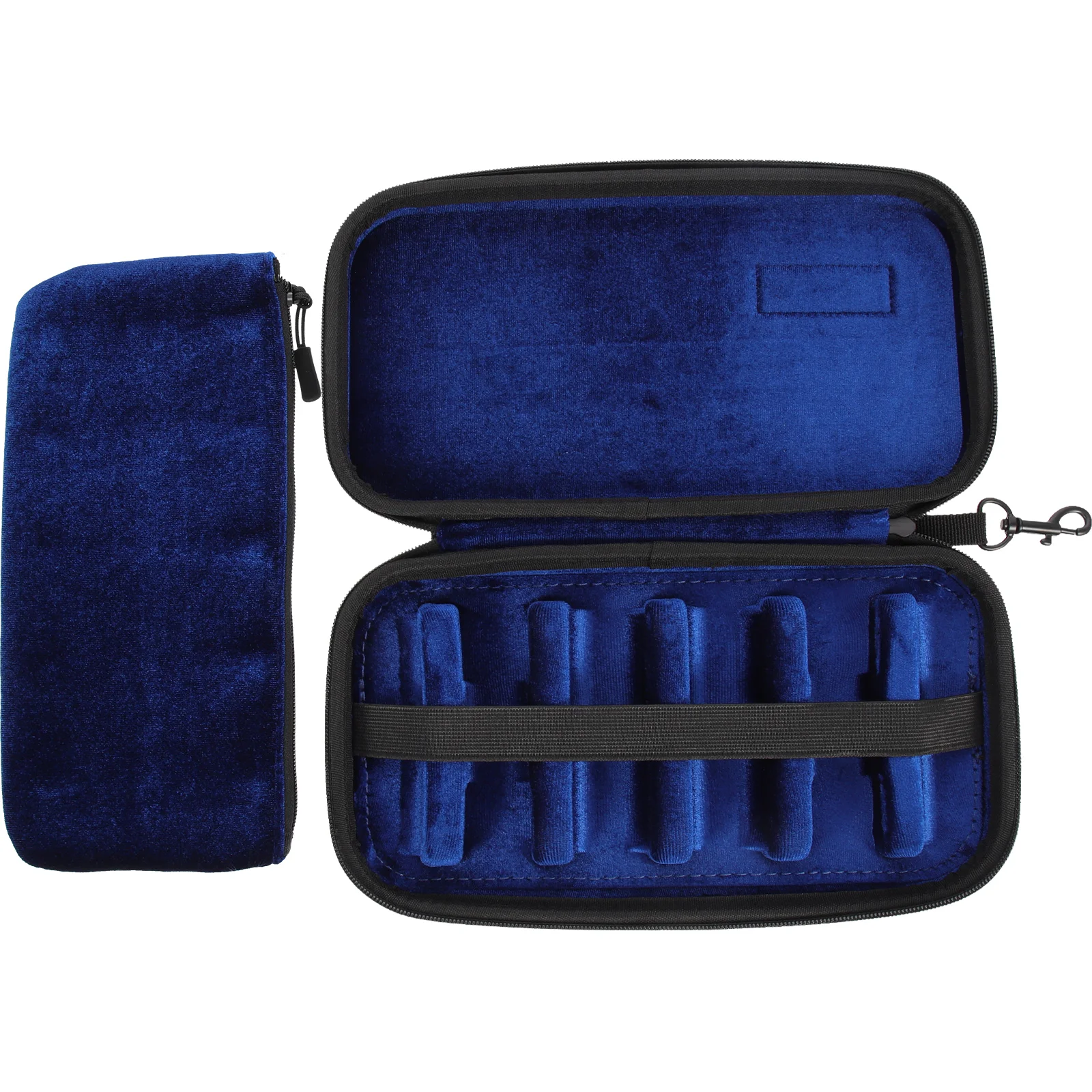 Saxophone Case Storage for Head Grid Oxford Cloth Cover Simple Harmonic Mouthpiece Container Eva Durable Holder