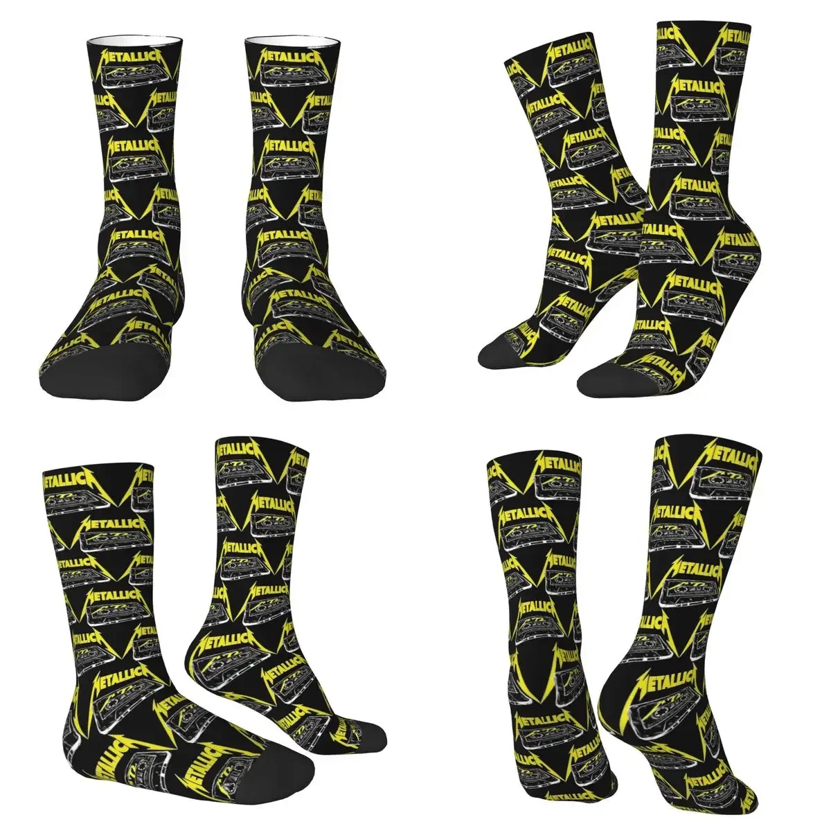 

Metallicas M72 Word Tour (1) Socks Harajuku Super Soft Stockings All Season Long Socks for Unisex Valentine's Day Gifts