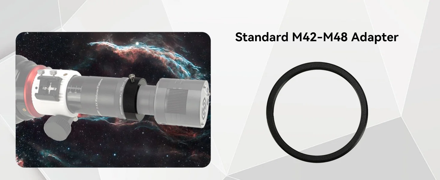 Svbony SV226 Filterschublade für Teleskop 1,25''/2'' H-Alpha & OIII 7nm Dual-Band Nebula Astrofotografie-Filtersystem – Detail 36