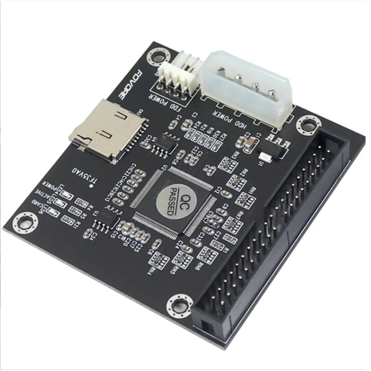 New Electronics SD Memory Card to IDE Hard Disk Drive Adapter for TF Card to IDE 40Pin 3.5inch Male Adapter for Laptop Notebook