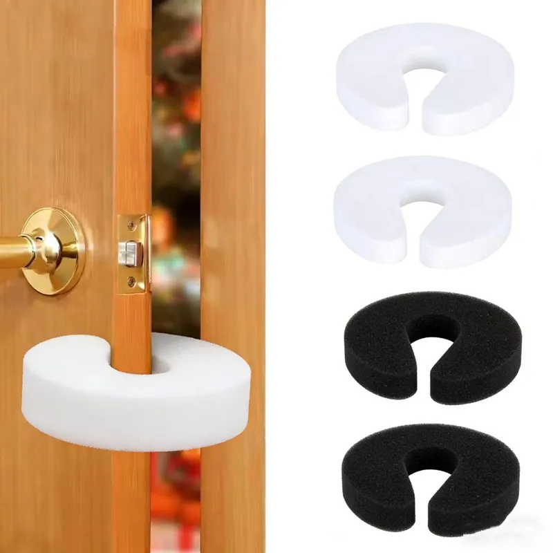 

Детские дверные стопоры из ЭВА, защита от защемления пальцев, C-образные ограничители для дверей, мягкие поролоновые клипсы для безопасности детей