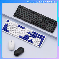 Akko Mx108 Thin Wireless Keyboard Mouse Set Laptop Office Typing Keyboard Mouse Tablet Computer Laptop Universal