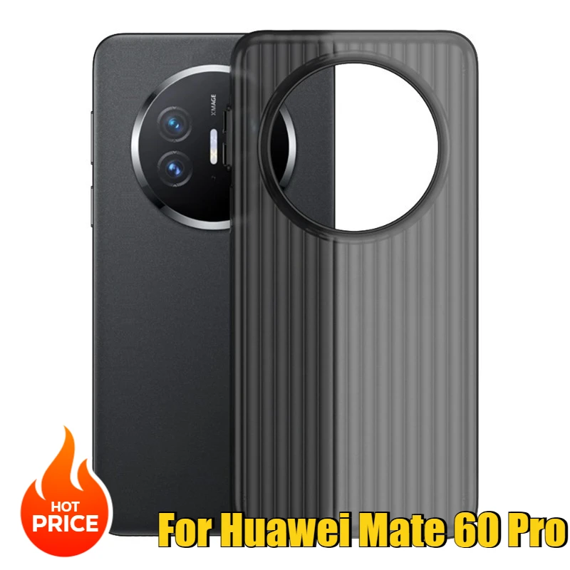 For Huawei Mate 60 Pro Corrugated Grating Magnetic Protective Case Mobile Phone