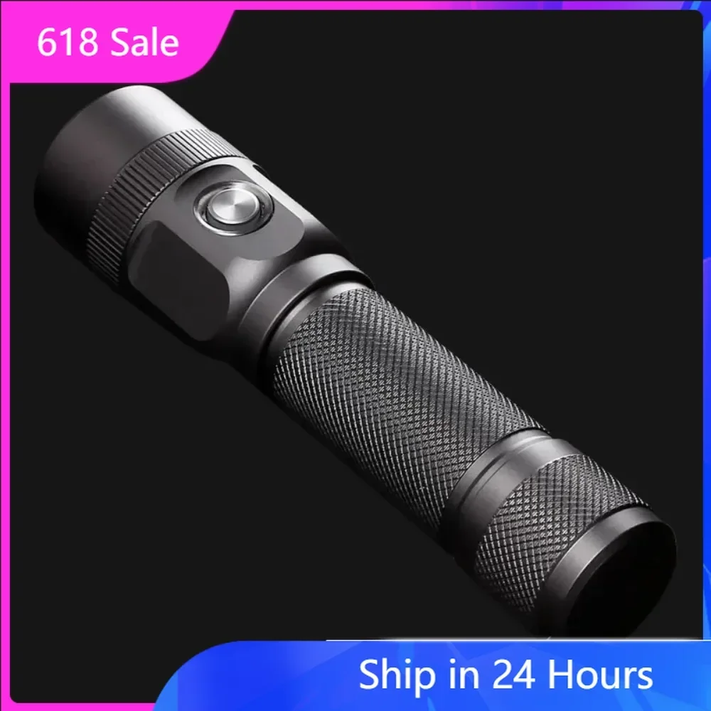 

JETBEAM KO-03 SST-70 LED Rechargeable EDC Flashlight 2400 Lumen 5100mAh 18650 Battery Included Tactical Portable Light