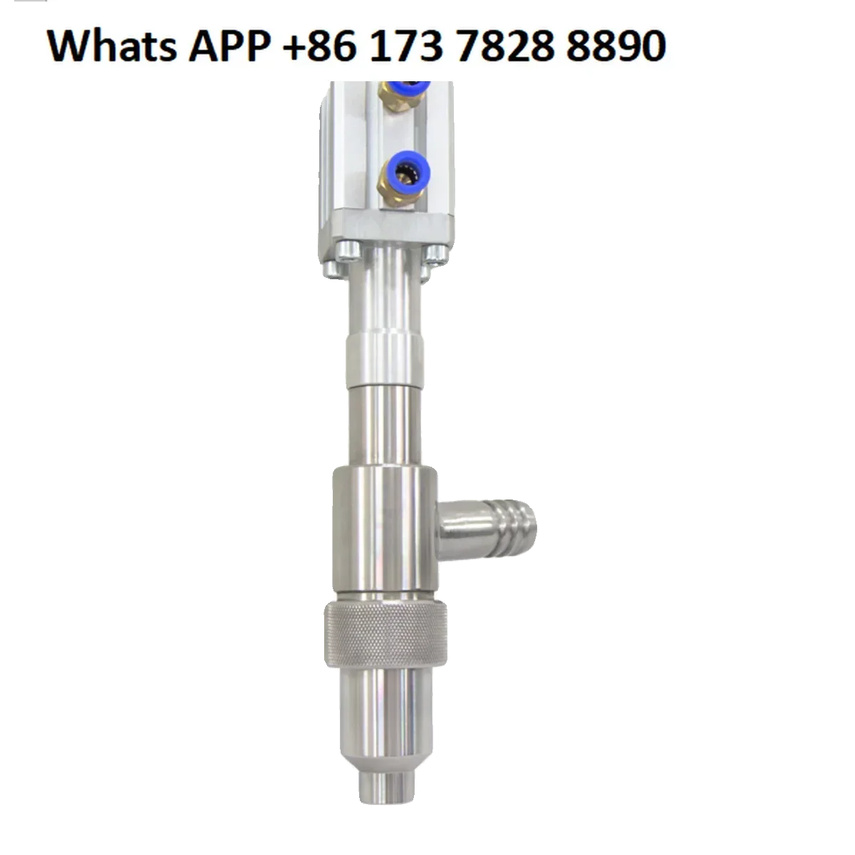 Anti-drip filling head Pneumatic canning head 304 stainless steel filling  discharge nozzle, paste filling machine accessories