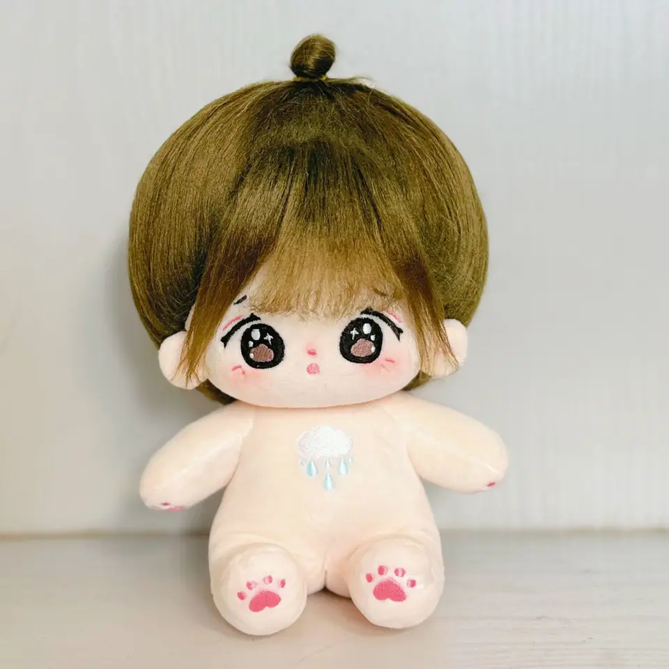 Muñeca De Peluche De 20 Cm XiDonDon – Body De Muñeca De Algodón, Suave Y Coleccionable, Ideal Para Regalar A Niños Y Fans De Los Peluches (personaliza El Peinado Tú Mismo)