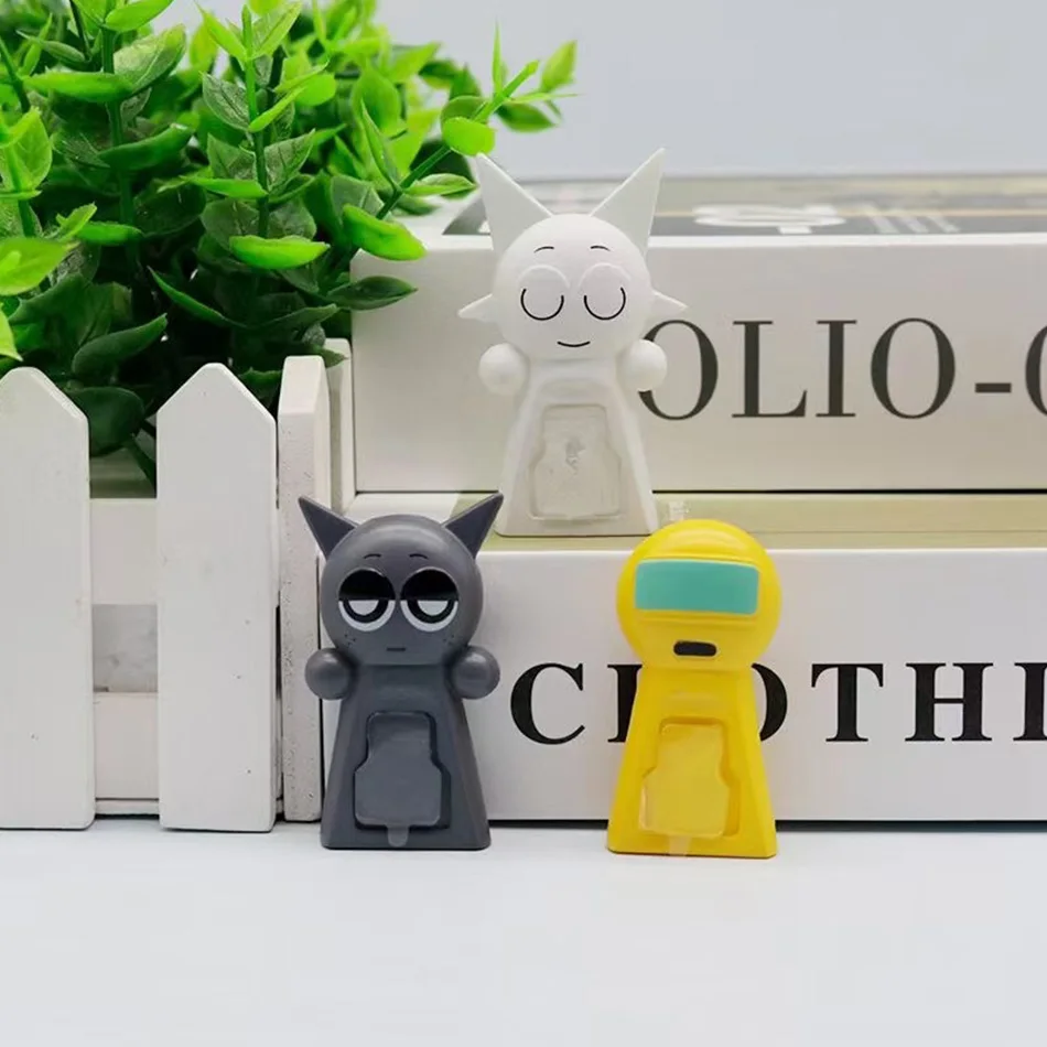 6/12 cajas, nueva caja de ritmo, caja ciega de Ángel de peluche para fiesta, juego de moda, personaje de Anime hecho a mano, juguete, regalo para niños