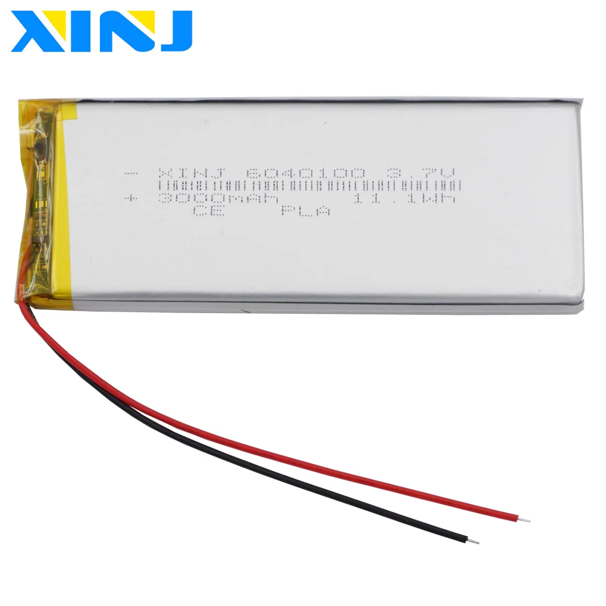 Batterie Lithium-Polymère Rechargeable, 3.7V, 3000mAh, 11,1 Wh, 6040100 Lipo pour Power Bank, PSP, MID First Device, IPTV, Tablet PC