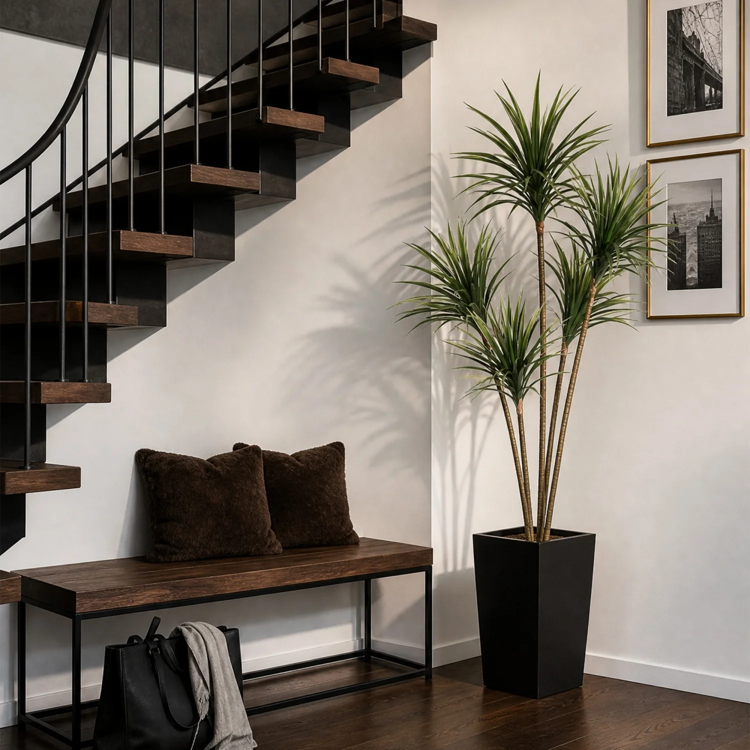 ต้นดรากีน่ามาร์จินาตาเทียมขนาด - Dracaena Marginata บทวิจารณ์และราคา