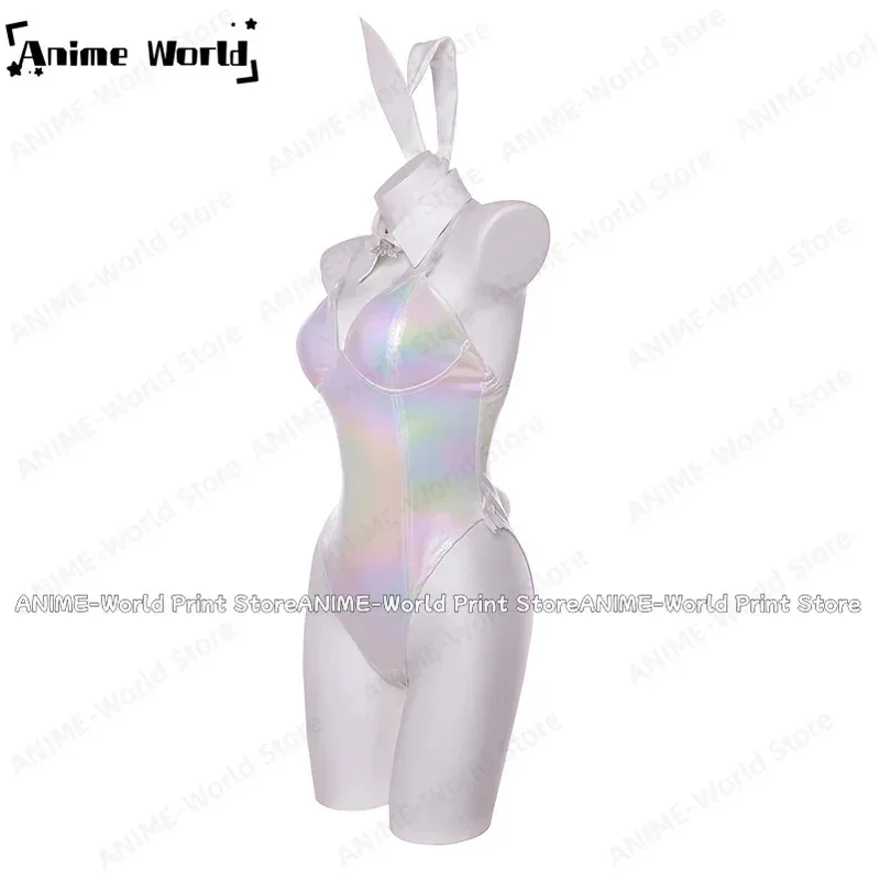 ニーディ・ストリーマー・オーバーロード MGkawaiiAngel-Chan KAngel Ver バニーガール コスプレ衣装,7;k'2.s;9,