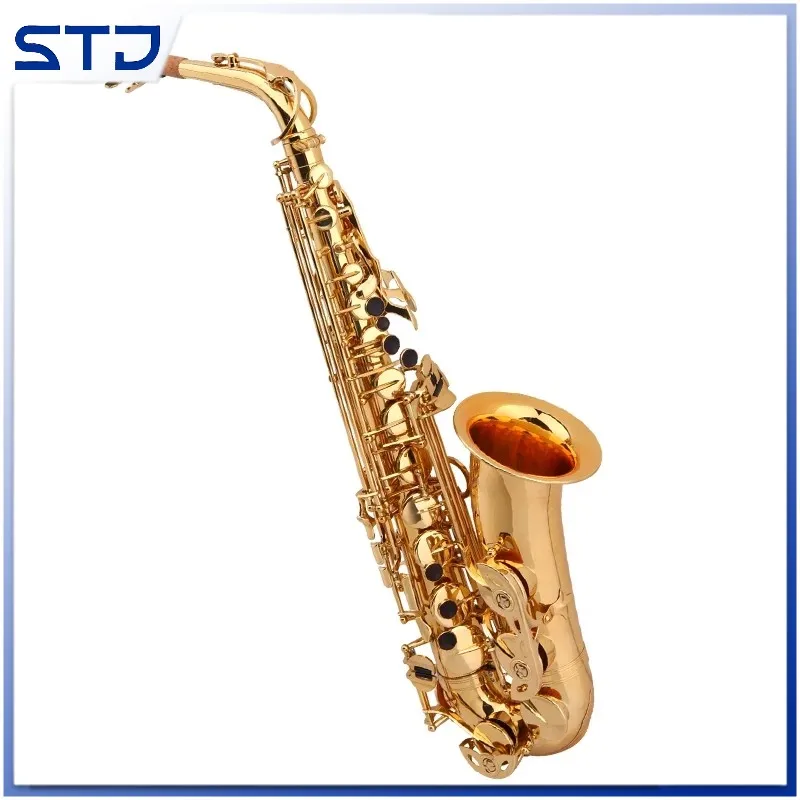 

Students alto saxophone Alto saxophone paint golden flower