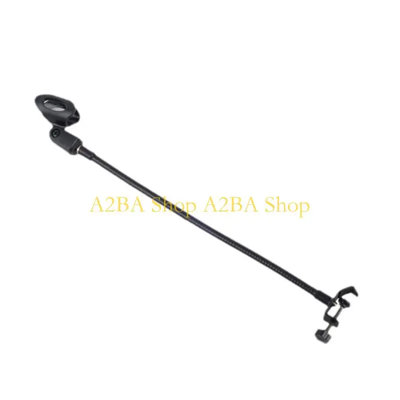 A2BA Anti Slip Microphone Stand Holder with 360 Degree Motion Universal for Recording and Broadcasting