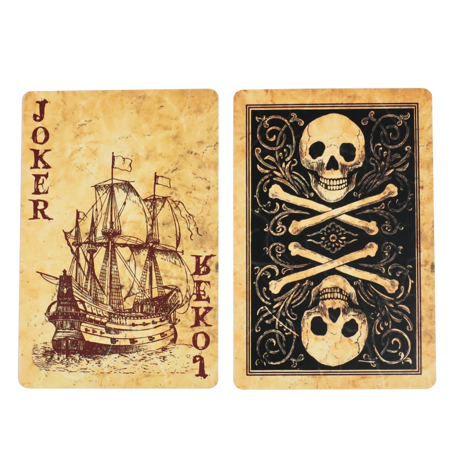 Pirate King Playing Cards Vintage Stype Bridge Card Deck 60x90mm Poker Board Game Cartes