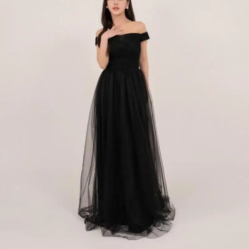 abiti-da-festa-classici-in-tulle-nero-2026-nuovo-abito-da-sposa-semplice-ed-elegante-da-donna-abito-da-sposa-lungo-con-spalle-scoperte-personalizzabile