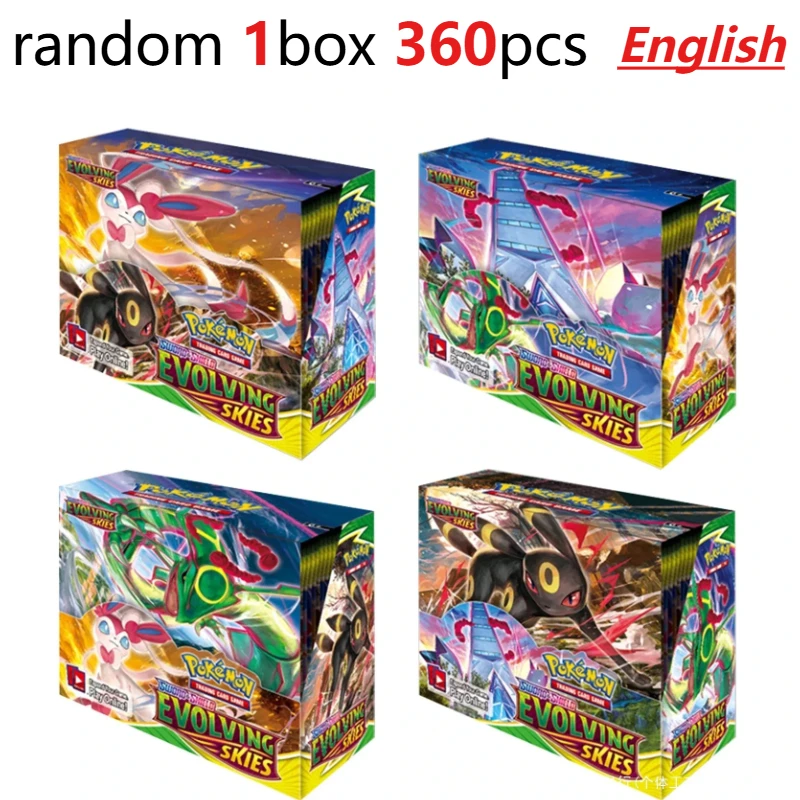 Fun 360 Stuks Pokemon Kaart TCG Scarlet & Violet Prismatische Evolutions 151 Prisma 36 Pack Pokemon Booster Box Collectible Tradiner kaart