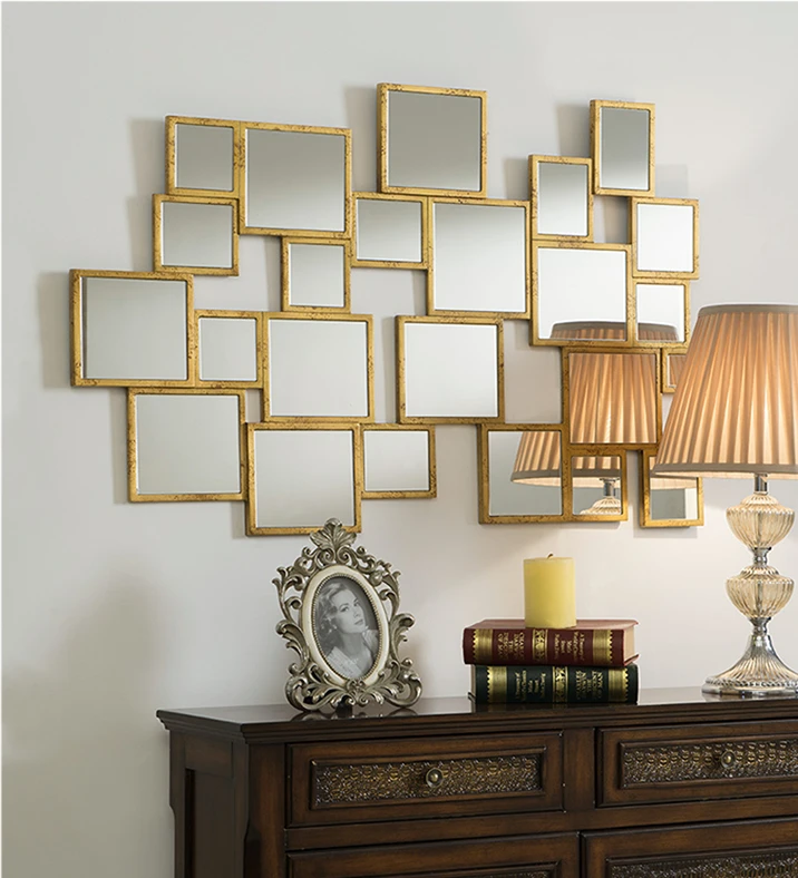 Neoclassical mirror decorative r porch m cosmetic mirror wall hanging