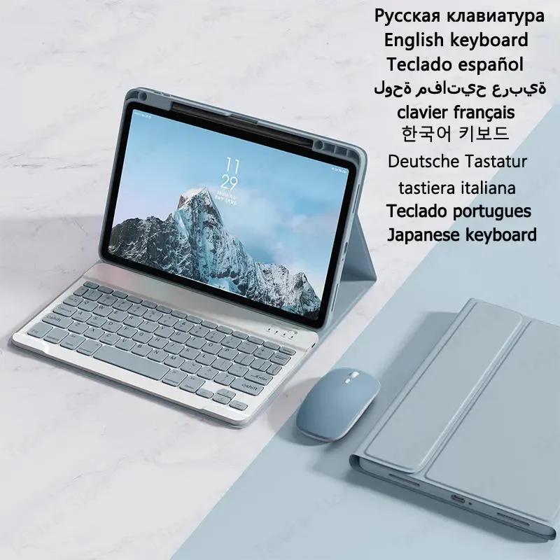 

New Tablet Case for Teclado Xiaomi Pad 6 Case 2023 with Pen Slot Cover for Xiaomi Pad 6 Pro Case Mi Pad 6 Keyboard Case 11''