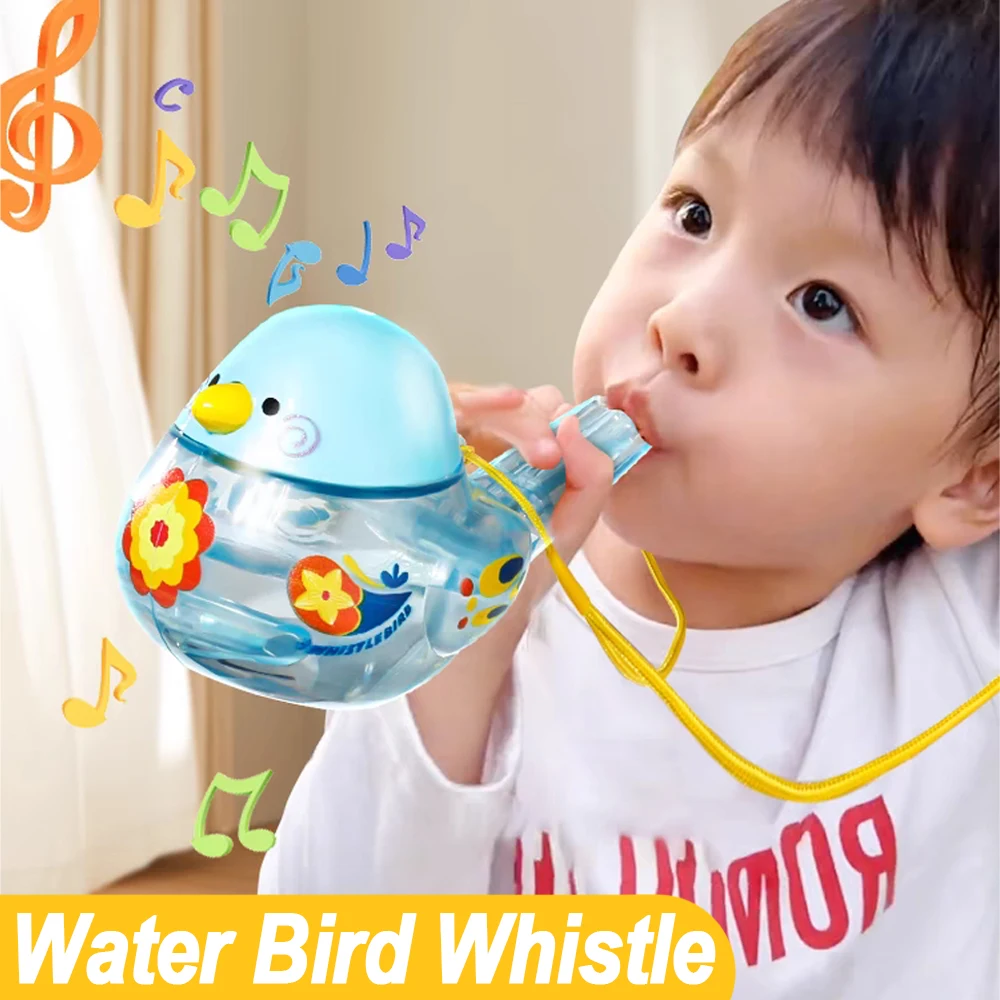 Water Bird Whistle Small Musical Instrument Toys Sound Maker Kids Early Educational Toy Party Favors Birthday Gift for Kdis