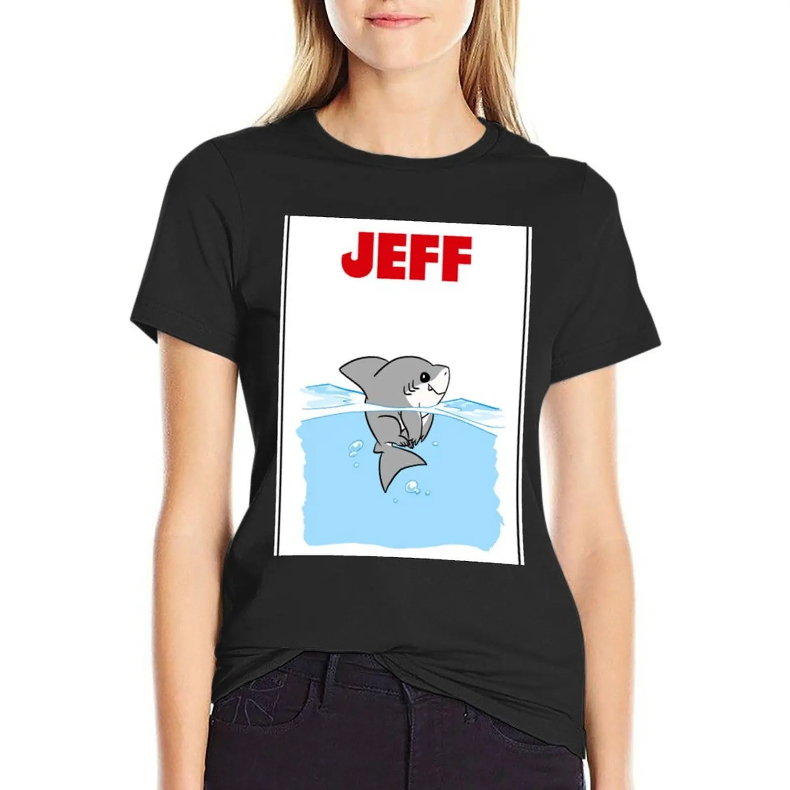 Jeff The Landshark T-shirt anime clothes Aesthetic clothing aesthetic clothes t-shirt dress for Women graphic