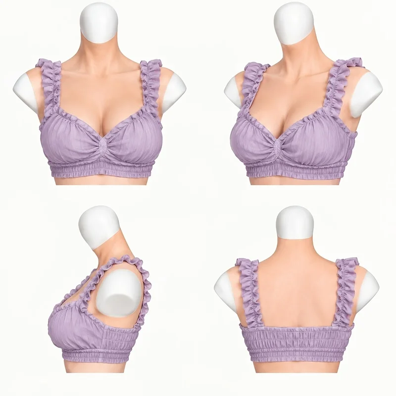 Realistic Silicone Breast Forms CDEG Cup Breast Fake Boobs Fake Breast Huge Transgender Drag Queen Shemale Crossdresser Beginner
