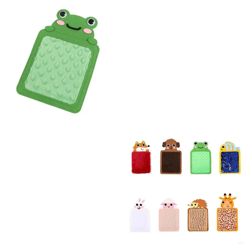 

Toddler Sensory Exploration Mats Vibrant Animal Textures for Skill Enhancement