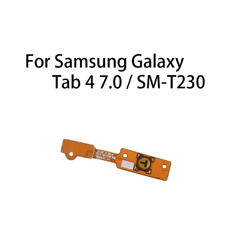 Menu de teclado de retorno traseiro Botão Home Cabo flexível para Samsung Galaxy Tab 4 7.0 / SM-T230