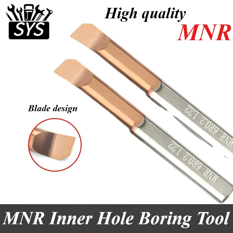 High Quality MNR Small Diameter Boring Tools Tungsten Steel Carbide CNC Machine Seismic Resistant Inner Boring Hole Turning Tool