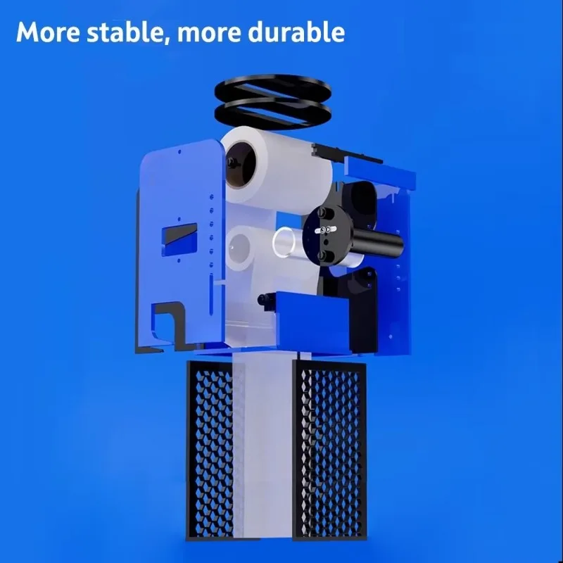 F10-B intelligent filter paper roller system LCD liquid crystal APP control seawater coral tank automatic filter cloth machine