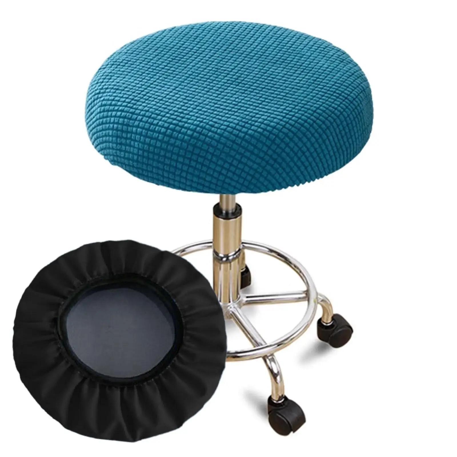 Bar Stool Cover Cushion Slipcover Decorative Bar Chair Seat Cover Protector for Hotel Coffee Shop Home Use Office Work