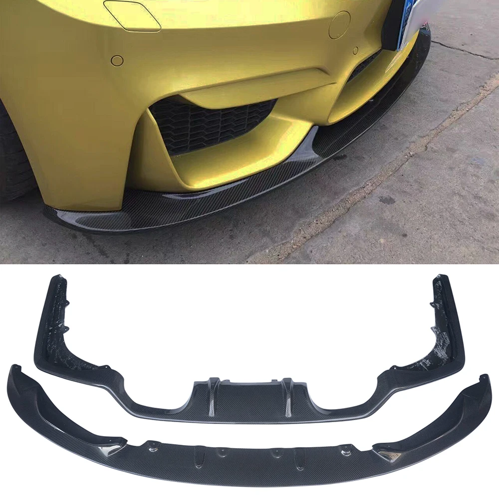 

F82/F83 M4 Carbon Fiber 3D Style Front Lip & Rear Diffuser Direct Bolt-On