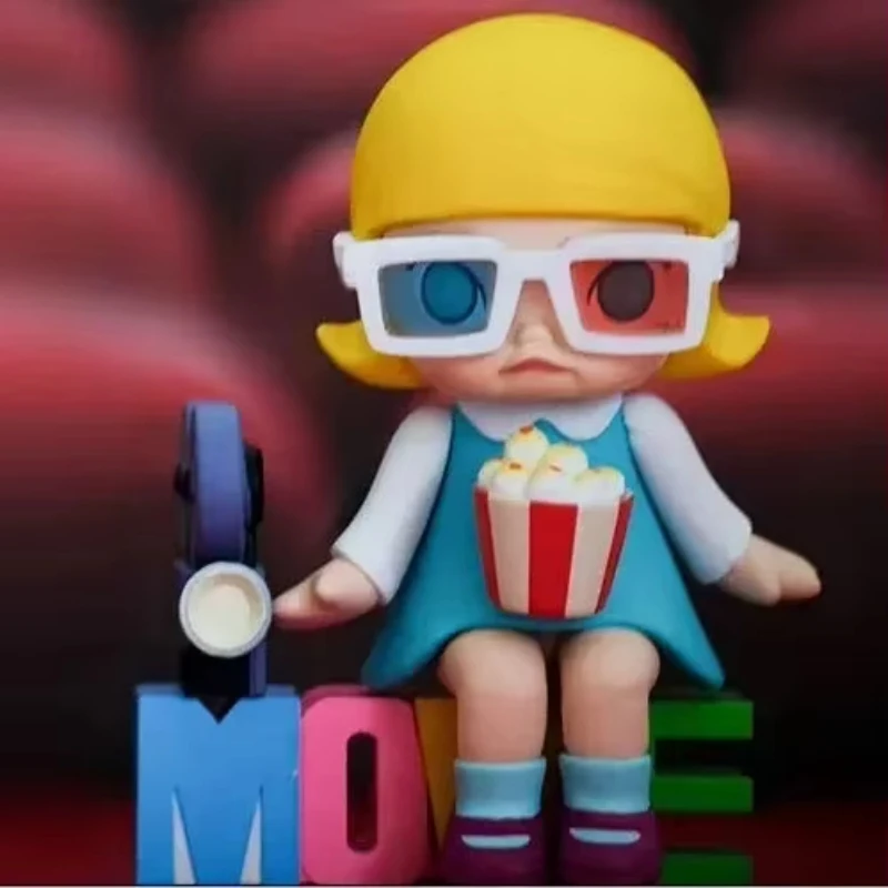 

One Day of Molly Series Anime Figure Doll Blind Box Toys Kawaii Model Surprise Bag Decoration for Girls Birthday Gift