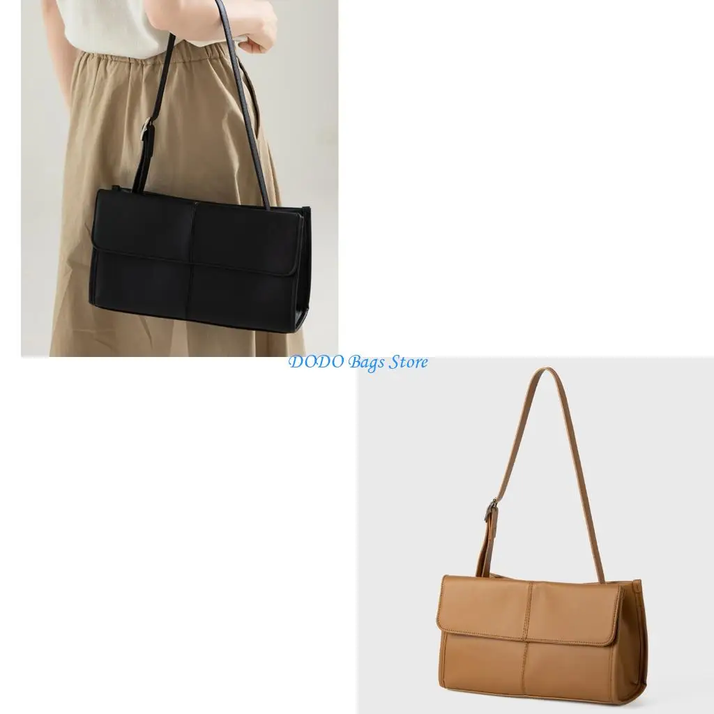 

Modern Top Handle Purse Lightweight PU Handbag Roomy Interior Work Commute