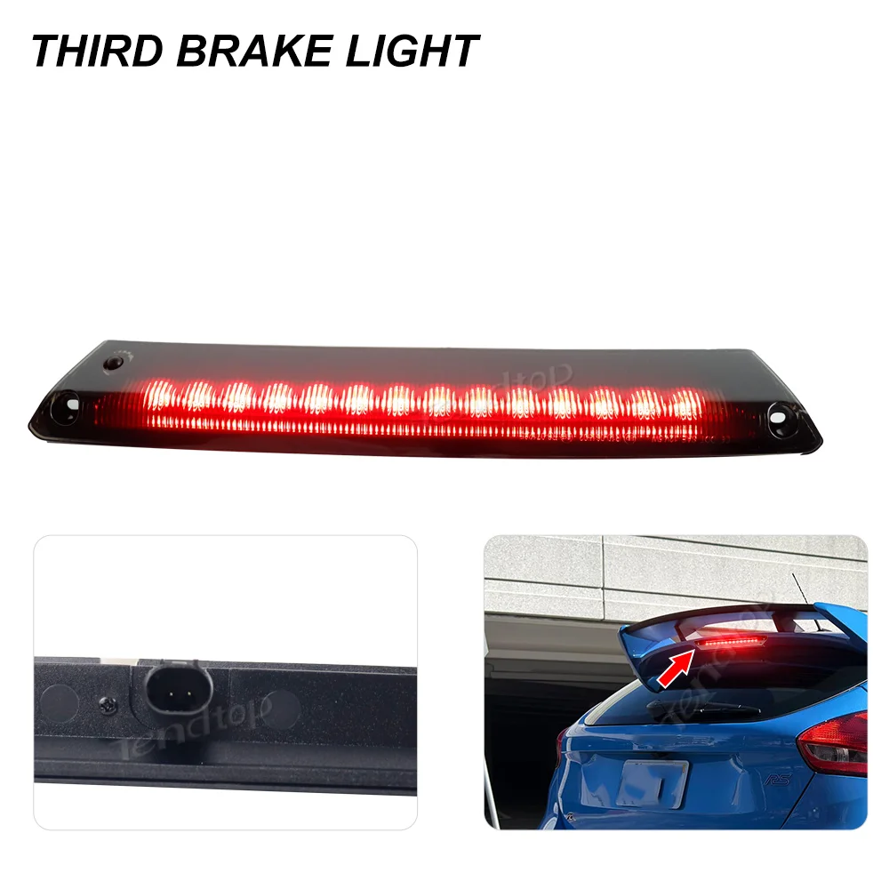 

Rear Tail Light LED Third Brake Cargo Stop Light Lamp Fog Rear Bumper Lights For Ford Focus Hatchback Fiesta Hatchback