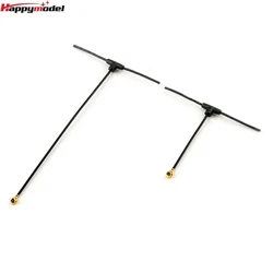 Happymodel 2.4G T Omnidirectional Antenna 40MM/90MM for ELRS EP1 RX IPEX/IPX/U.FL compatible with TBS Tracer