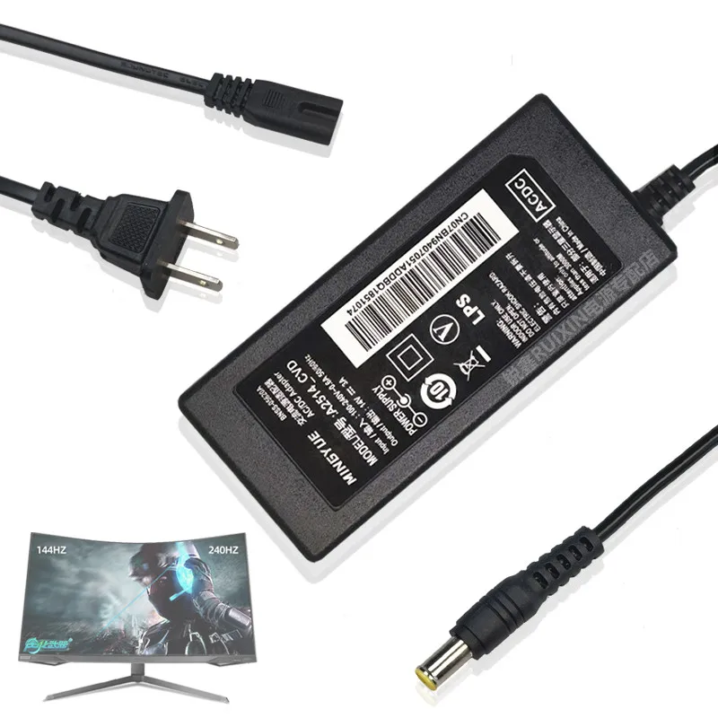 14V 3A A4514-DSM AC/DC Adapter for Samsung U28E590D UE22F5400 T24C350LT LED Monitor Power Supply
