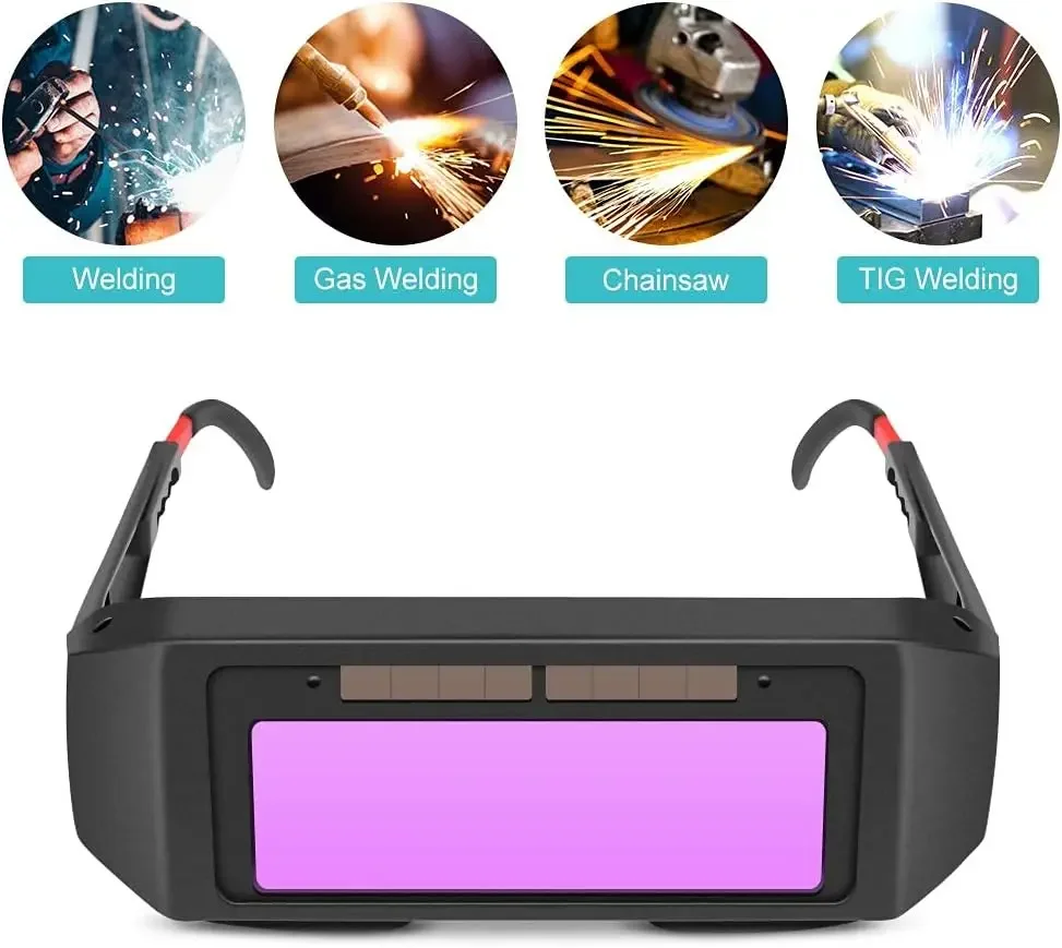 

Сварочные очки, автоматические солнечные очки с автоматическим затемнением, защитные очки для сварки TIG MIG MMA