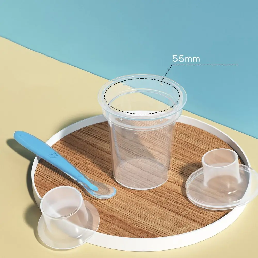 6pcs Baby Formula Container Milk Powder Dispensers Reliable Storage Box 80ml Capacity for Easy Travel Feeding