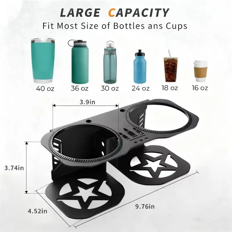 Подстаканник для Polaris RZR XP 1000 900 800 570 XP Turbo S 1000 S 900, аксессуары для поручня