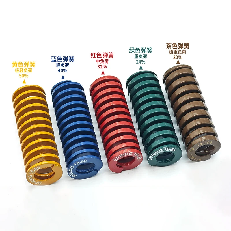 Creamily 1PCS Die Springs Spiral Stamping Compression Mould Spring For Trunk Outer Diameter 30mm Inner Diameter 15mm L=25-100mm