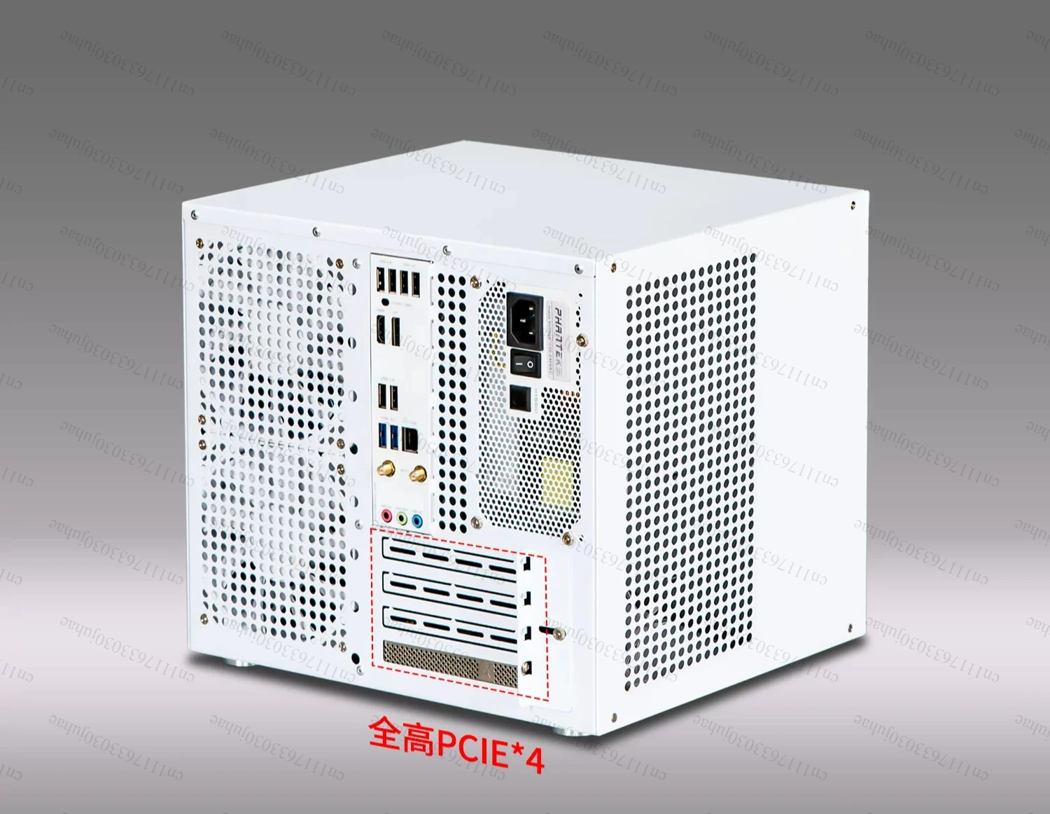 Sagittarius 8-bay NAS Chassis Case, Supports MATX Motherboards | ATX Power Supply | Four Full-height PCIE Slots | Volume 21.8L