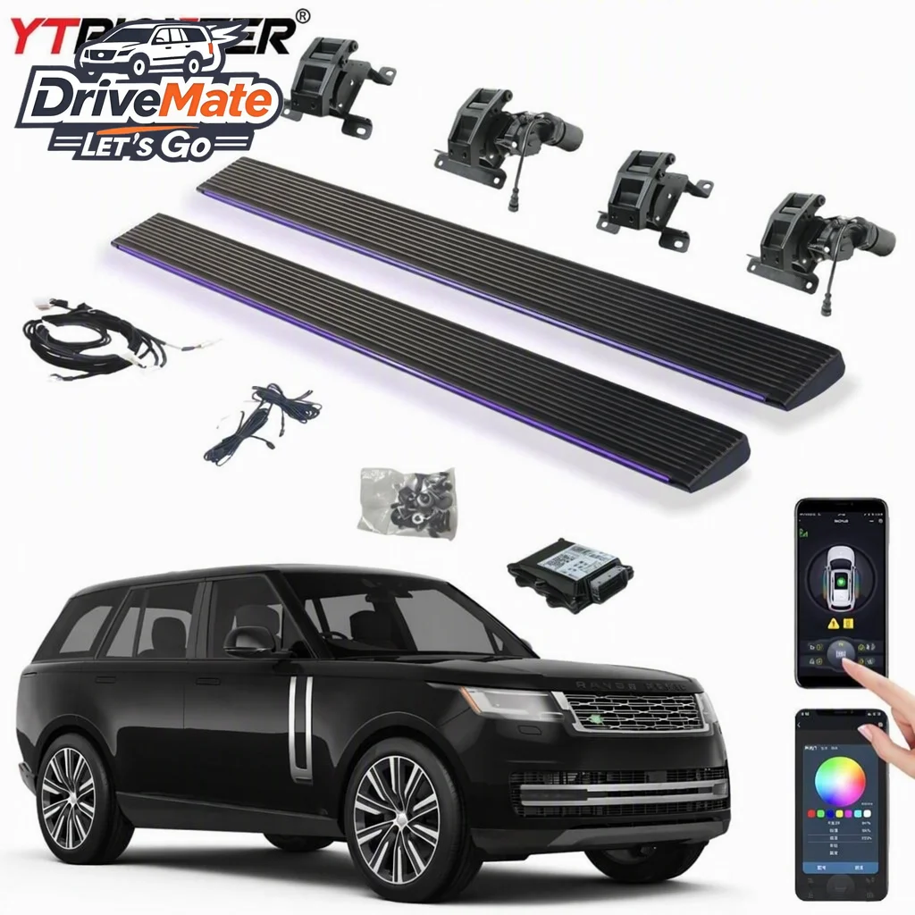 For 2023 2024 2025 Upgrade Auto Deployable Power Running Boards Electric Side Steps for Land Rover Range Rover Vogue P530 SE AWD