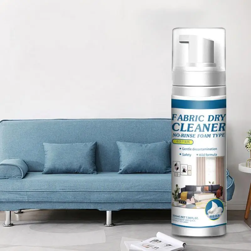 Sofa Cleaning Foam All Purpose Dry Cleaning Fabric Spray 200ml Multifunctional Carpet Cleaning Foam