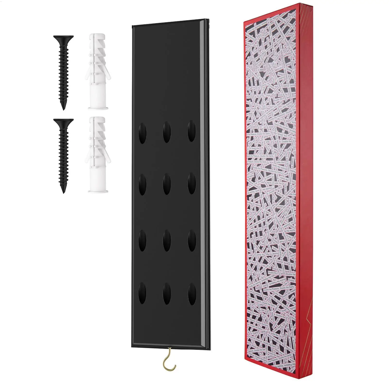 

12-Hole Dart Holder for Wall Dart Display Stand With metal hook Dart Storage rack for Party Entertainment Game Accessories