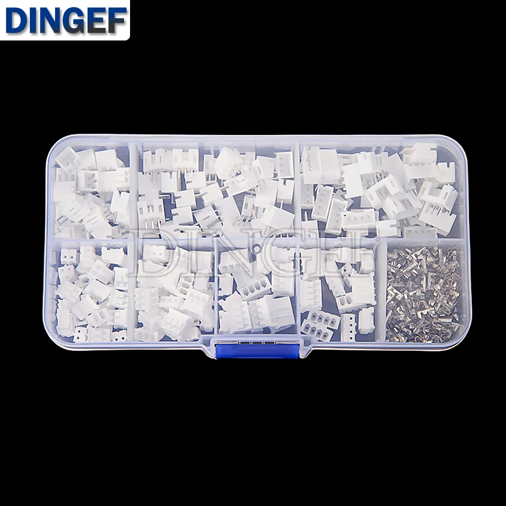 450 قطعة PH2.0 2p 3p 4p دبوس 2.0 مللي متر الملعب محطة عدة الإسكان دبوس رأس JST موصل سلك محول PH أطقم للطابعة ثلاثية الأبعاد