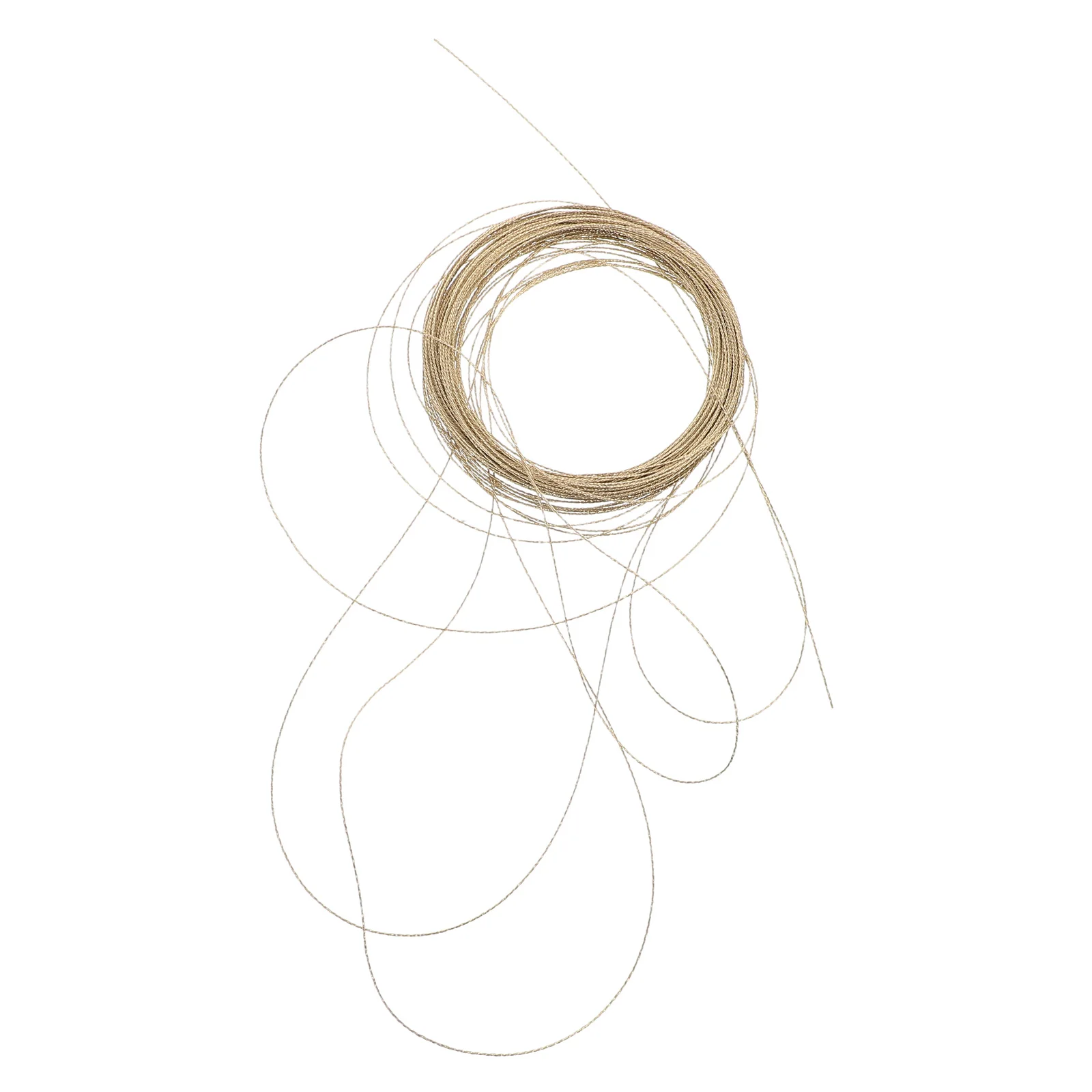 

22 Meters Glass Removal Tool Golden Steel Wire Rope For Auto Windshield Repair Car Window Removal Heavy Duty Cable Rope