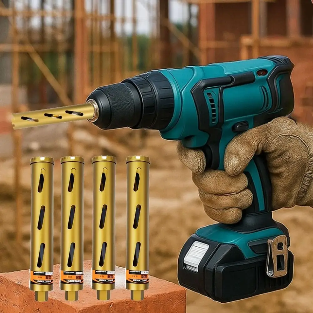 

32-51mm Wall Hole Opener High Performance Sturdy Drill Bit Concrete Drilling Tools Effortless Mounting